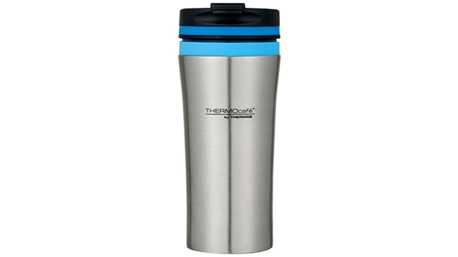 Thermos 380ml Thermocafe Double Wall Stainless Steel Tumbler - Blue