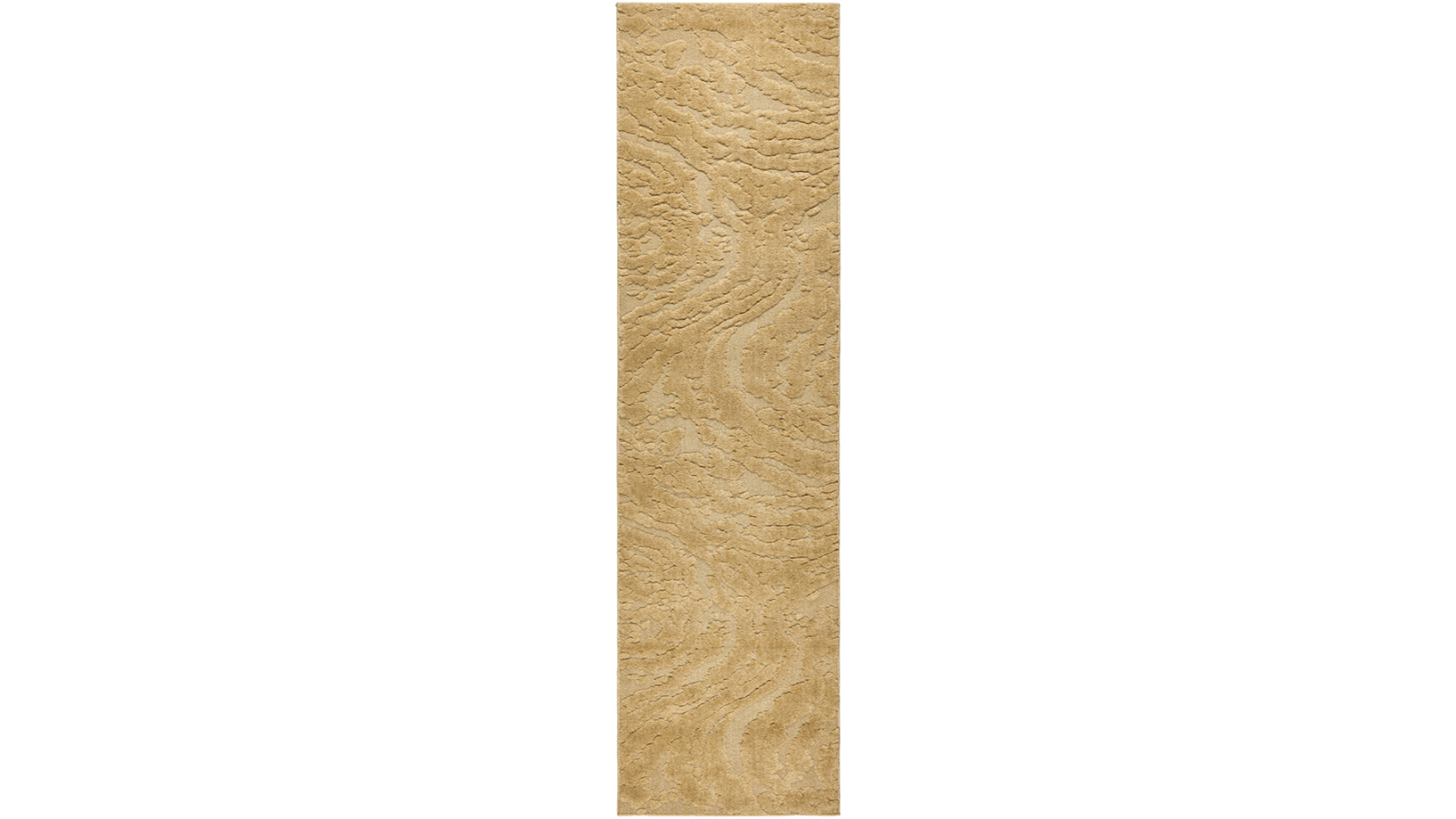 The Weave Studio Havira Nyla Gold Runner Rug - 500 x 80cm