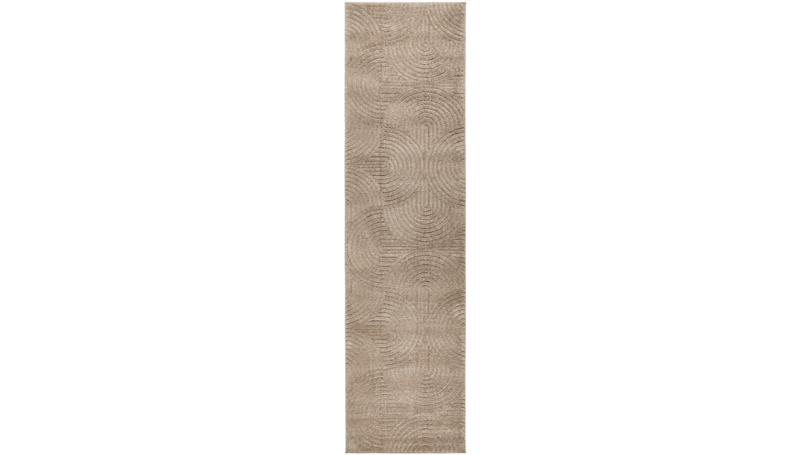 The Weave Studio Havira Zina Latte Runner Rug - 500 x 80cm