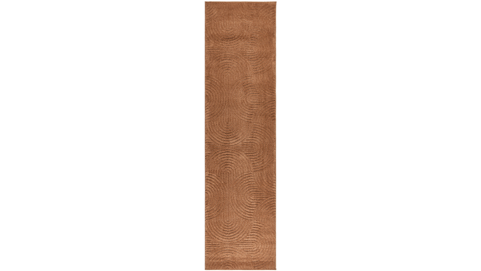 The Weave Studio Havira Zina Rust Runner Rug - 500 x 80cm