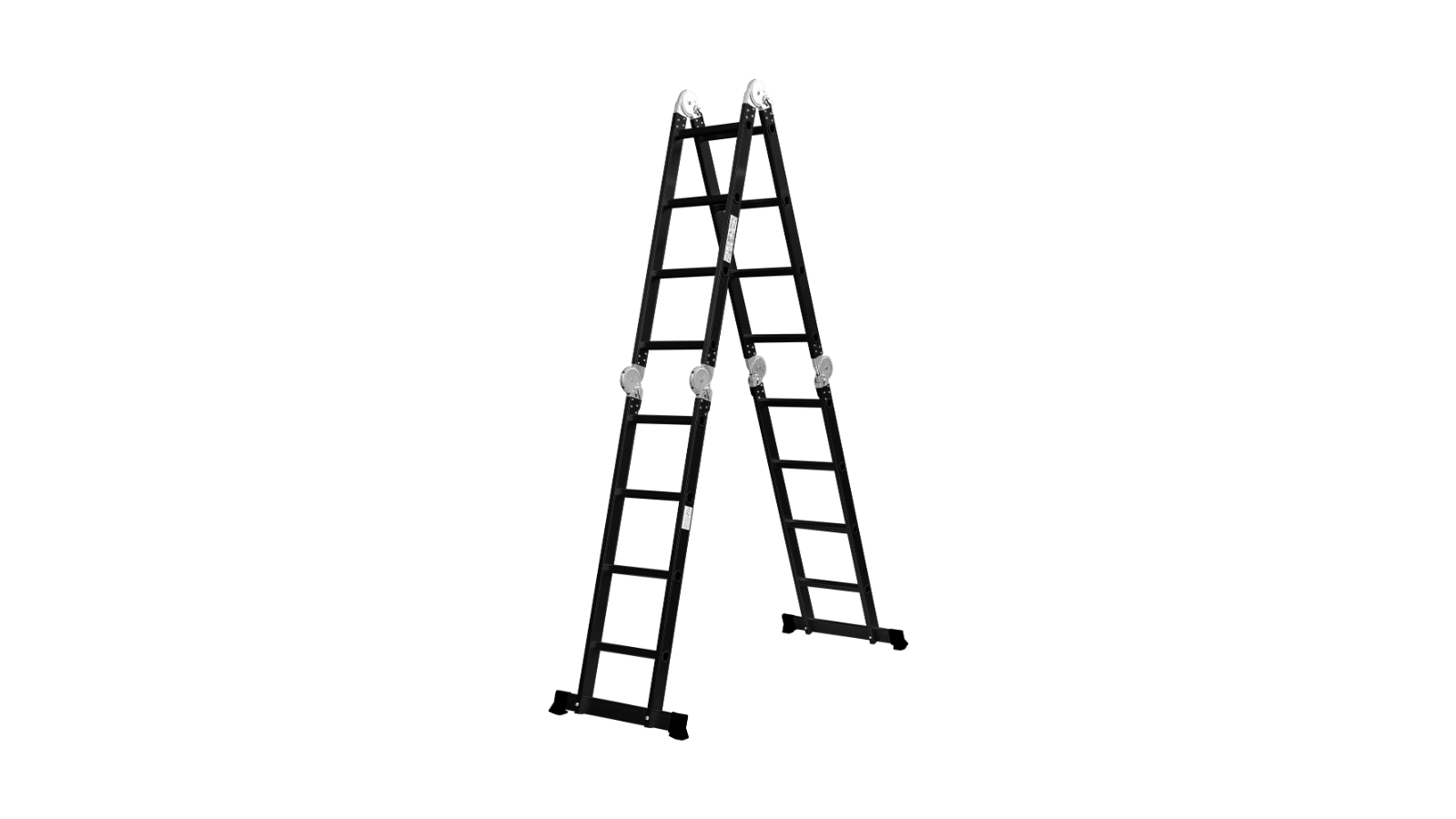 Traderight Multi-Purpose Aluminium Folding Ladder - 4.7metre