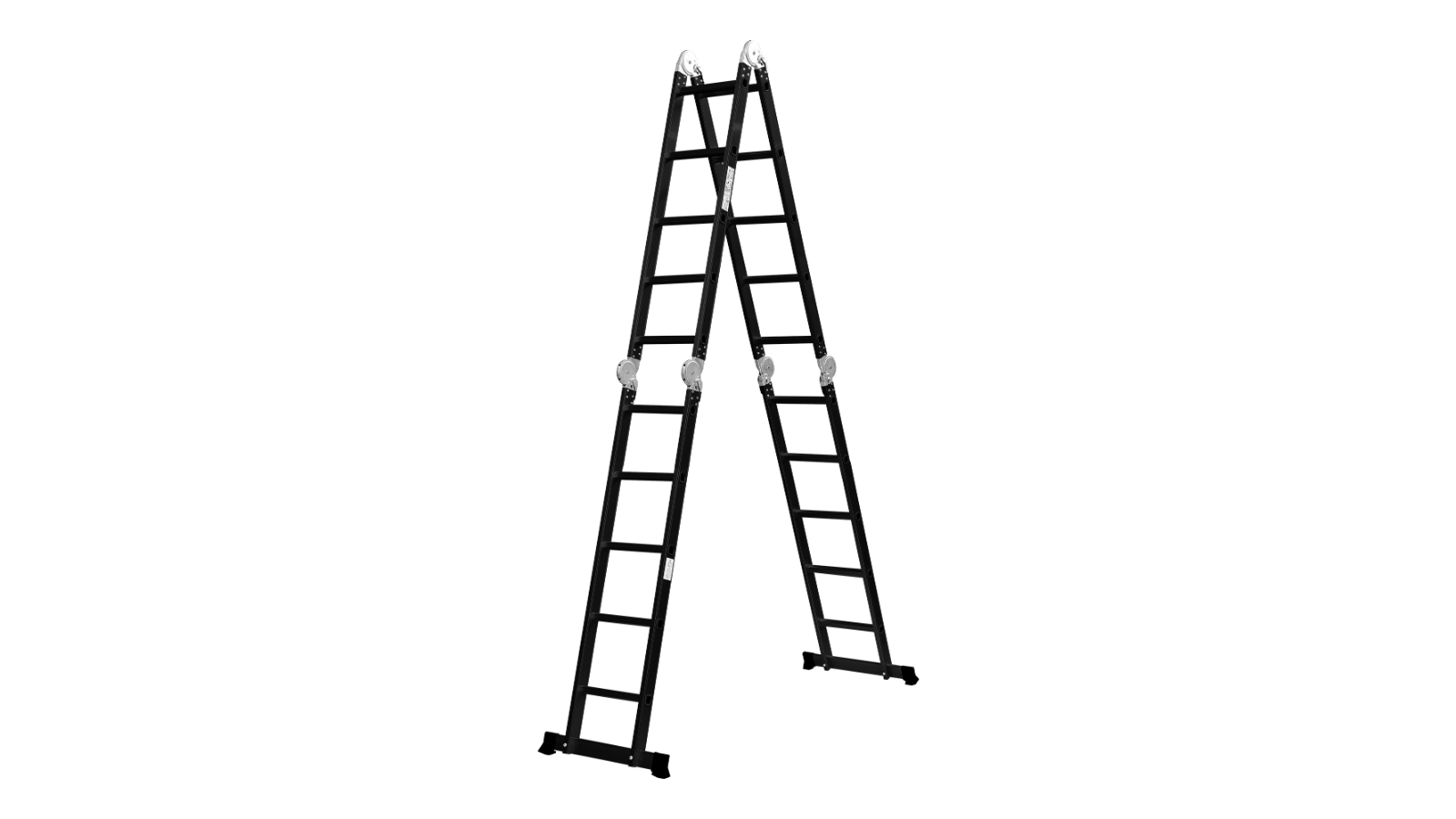 Traderight Multi-Purpose Aluminium Folding Ladder - 5.7metre