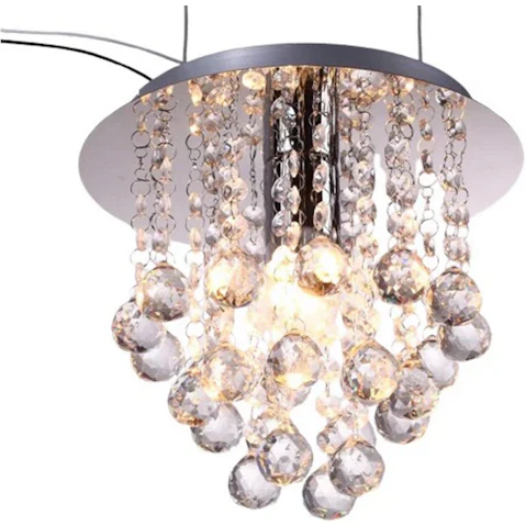 Pretty & Practical Exquisite K9 25cm of Elegance Crystal Ceiling Lamp Chandelier