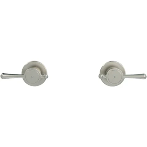 Meir Harrington Wall Top Assemblies - Brushed Nickel