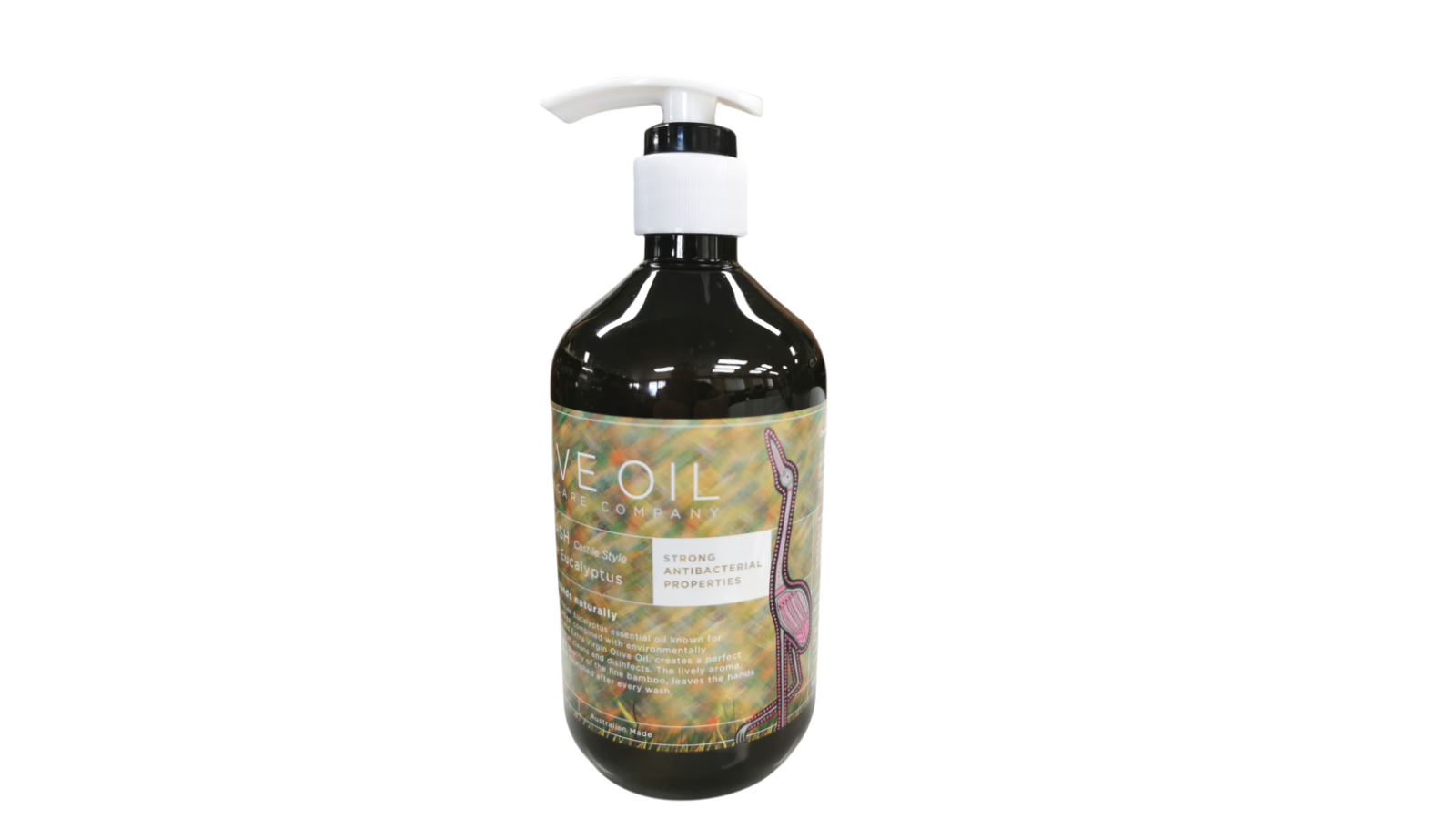 Olive Oil Skin Care Company Blue Mallee Eucalyptus 500ml Hand Wash 