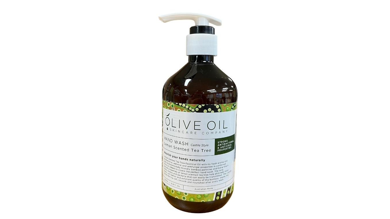 Olive Oil Skin Care Company  Lemon Scented Tea Tree 500ml Hand Wash