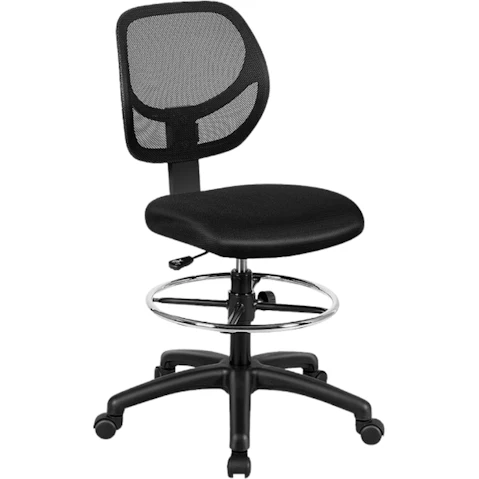 Costway Mesh Ergonomic Office Chair with Adjustable Footrest