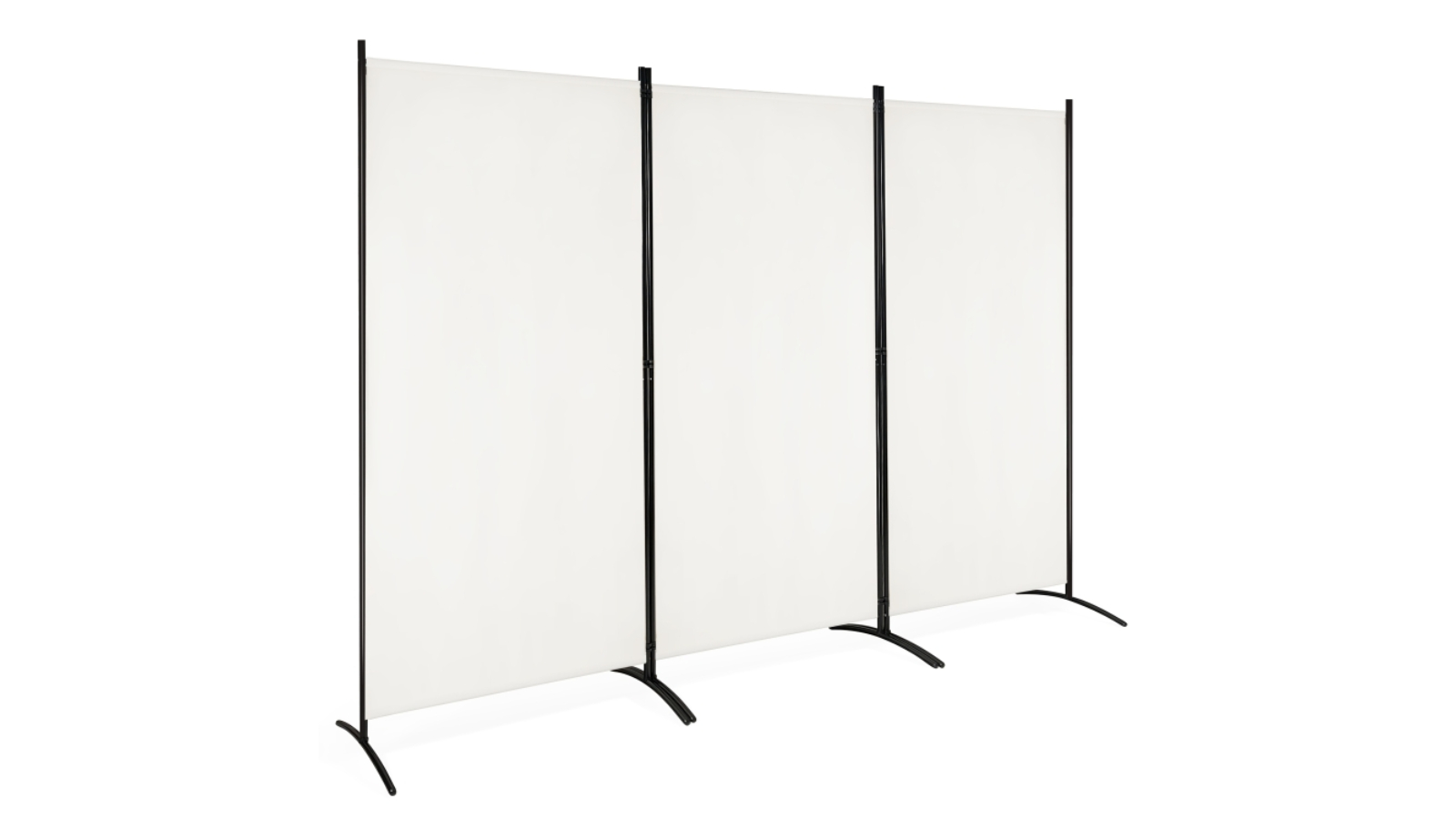 Costway 3-Panel Folding Room Divider - White