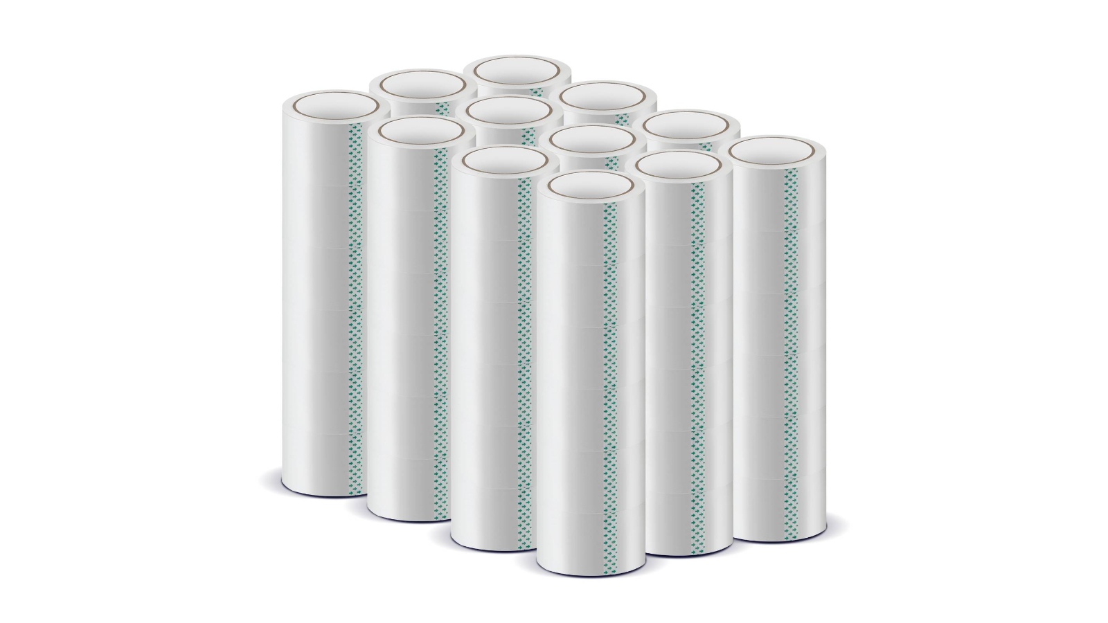 Costway 36 Rolls Packing Tape Heavy Duty Tape Office Stationery