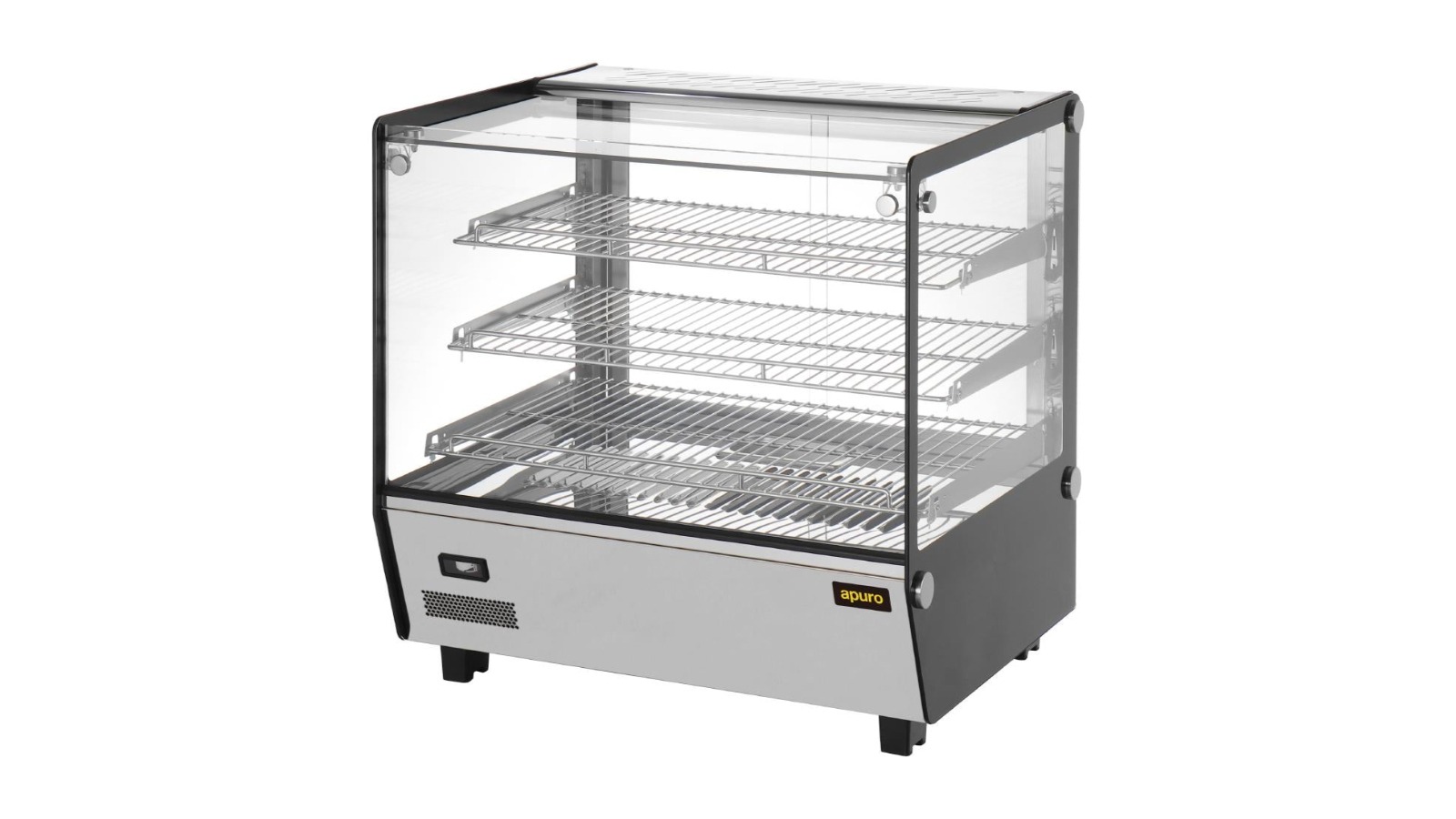 Apuro HW923-A Square Countertop Heated Display Merchandiser - 120L
