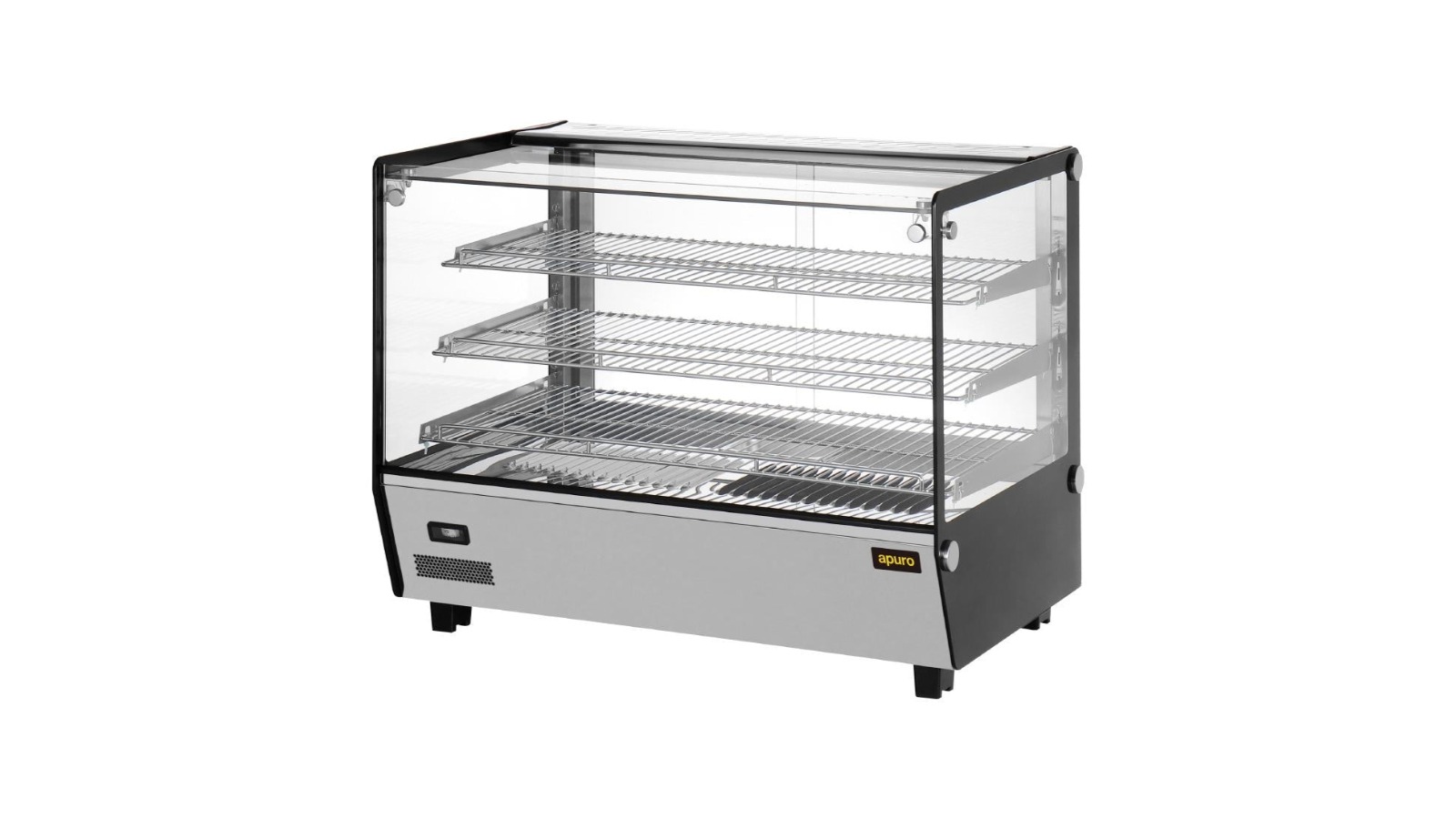 Apuro HW924-A Square Countertop Heated Display Merchandiser - 160L
