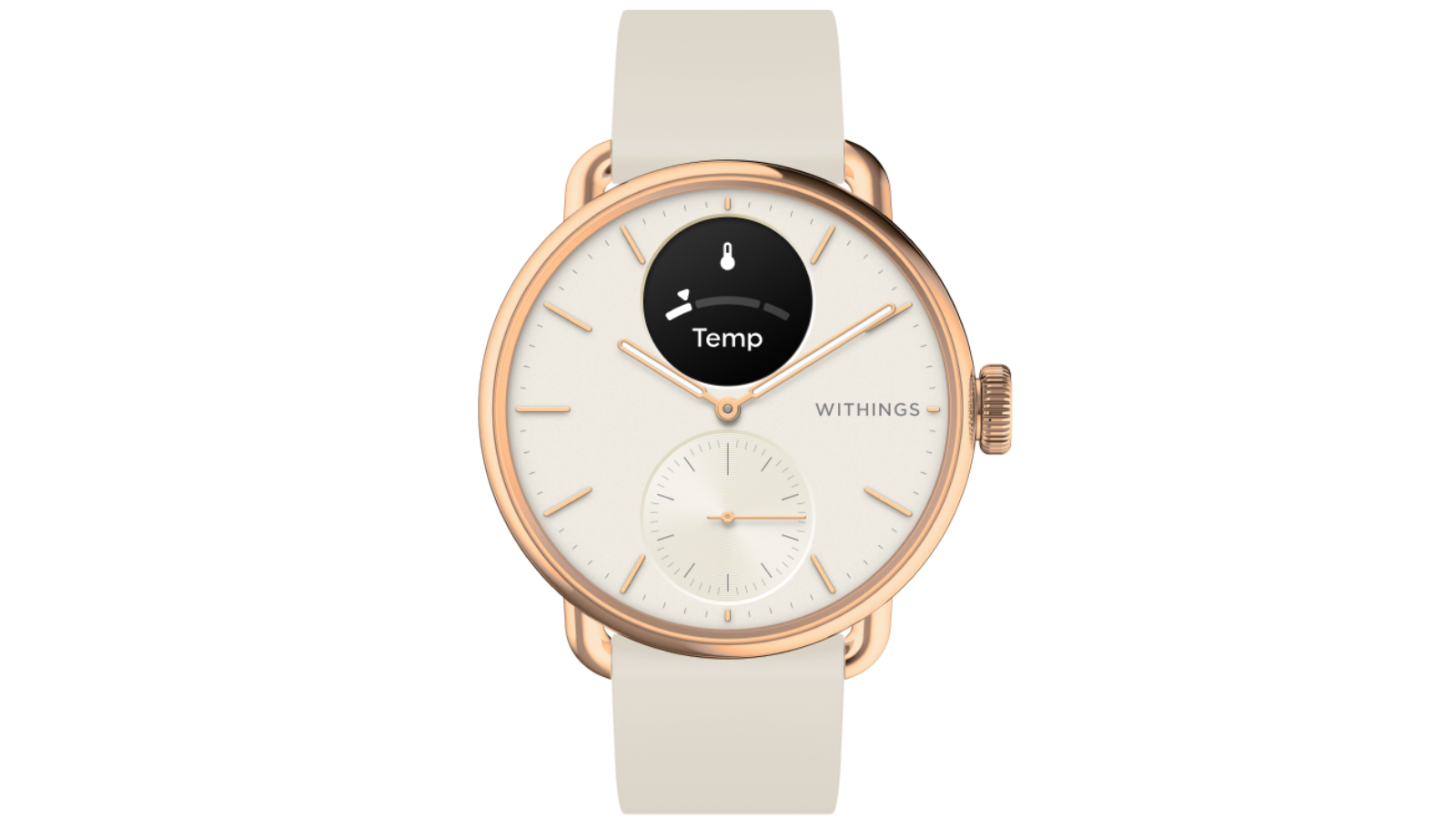 Withings 38mm ScanWatch Rose Gold Harvey Norman
