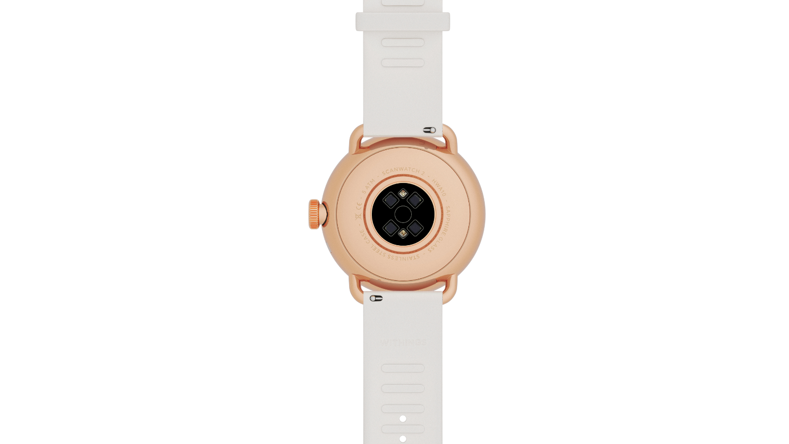 Withings 38mm ScanWatch Rose Gold Harvey Norman