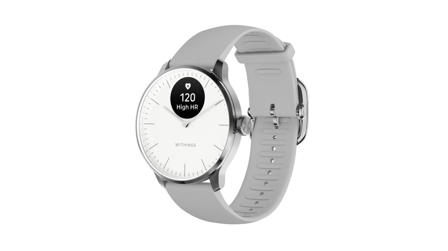 Withings 37mm ScanWatch Light - White | Harvey Norman Withings 37mm ScanWatch Light - White | Harvey Norman