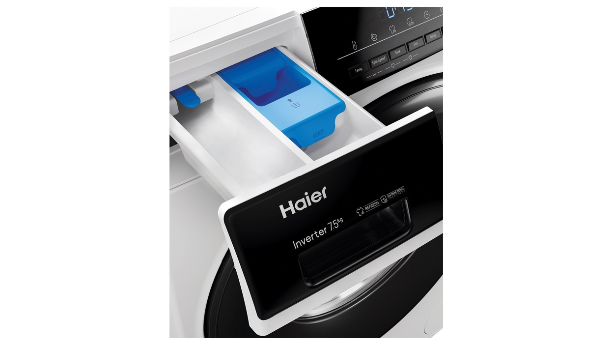 Haier 7.5kg Front Load Washing Machine with Eco Wash Harvey Norman