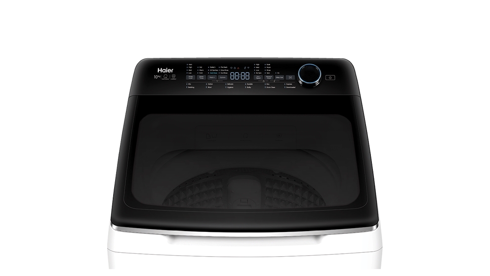 Haier 10kg Top Load Washing Machine with UV Protect White Harvey Norman