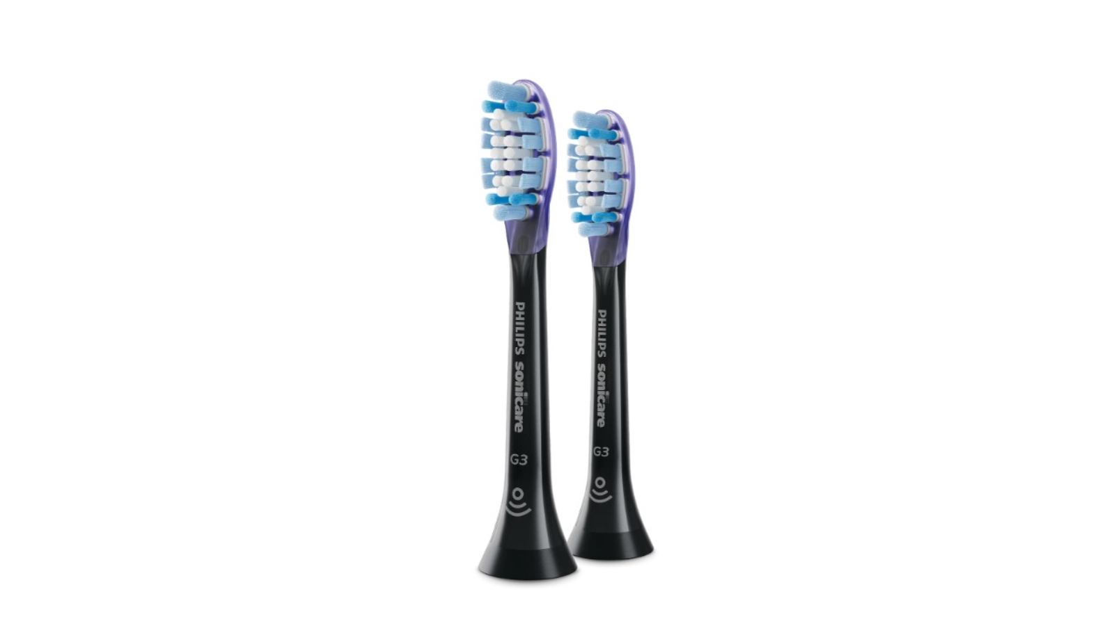 Philips 2 Pack Sonicare G3 Premium Gum Brush Head - Black