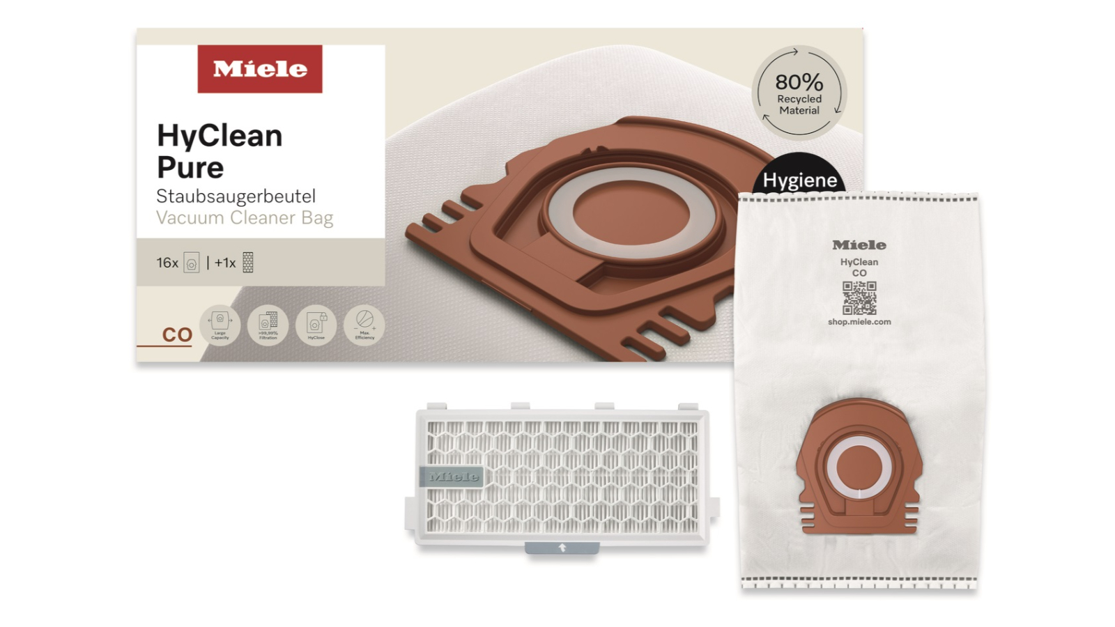 Miele CO HyClean Pure Vacuum Bag - XX-Large