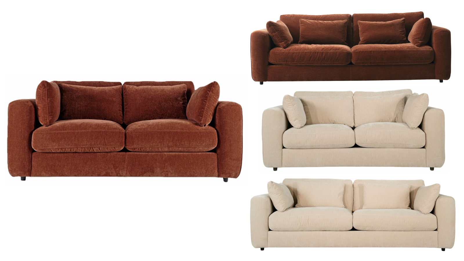Hydra Fabric Sofa