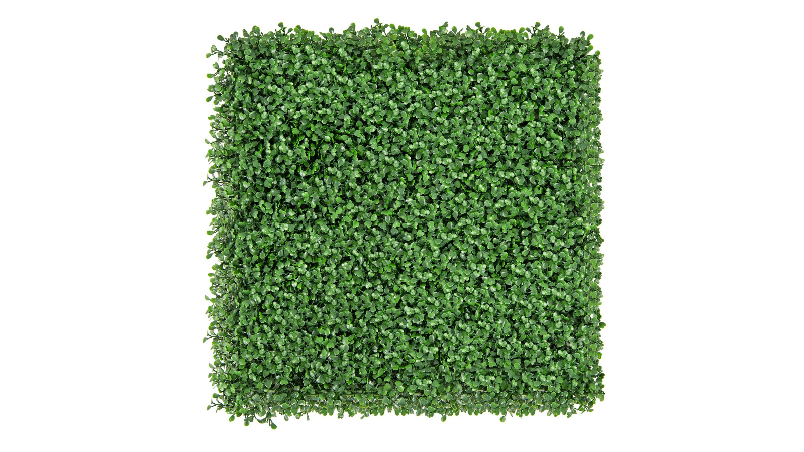 Costway 12 Piece 50 x 50cm Artificial Grass Wall Panels Faux Boxwood - Green