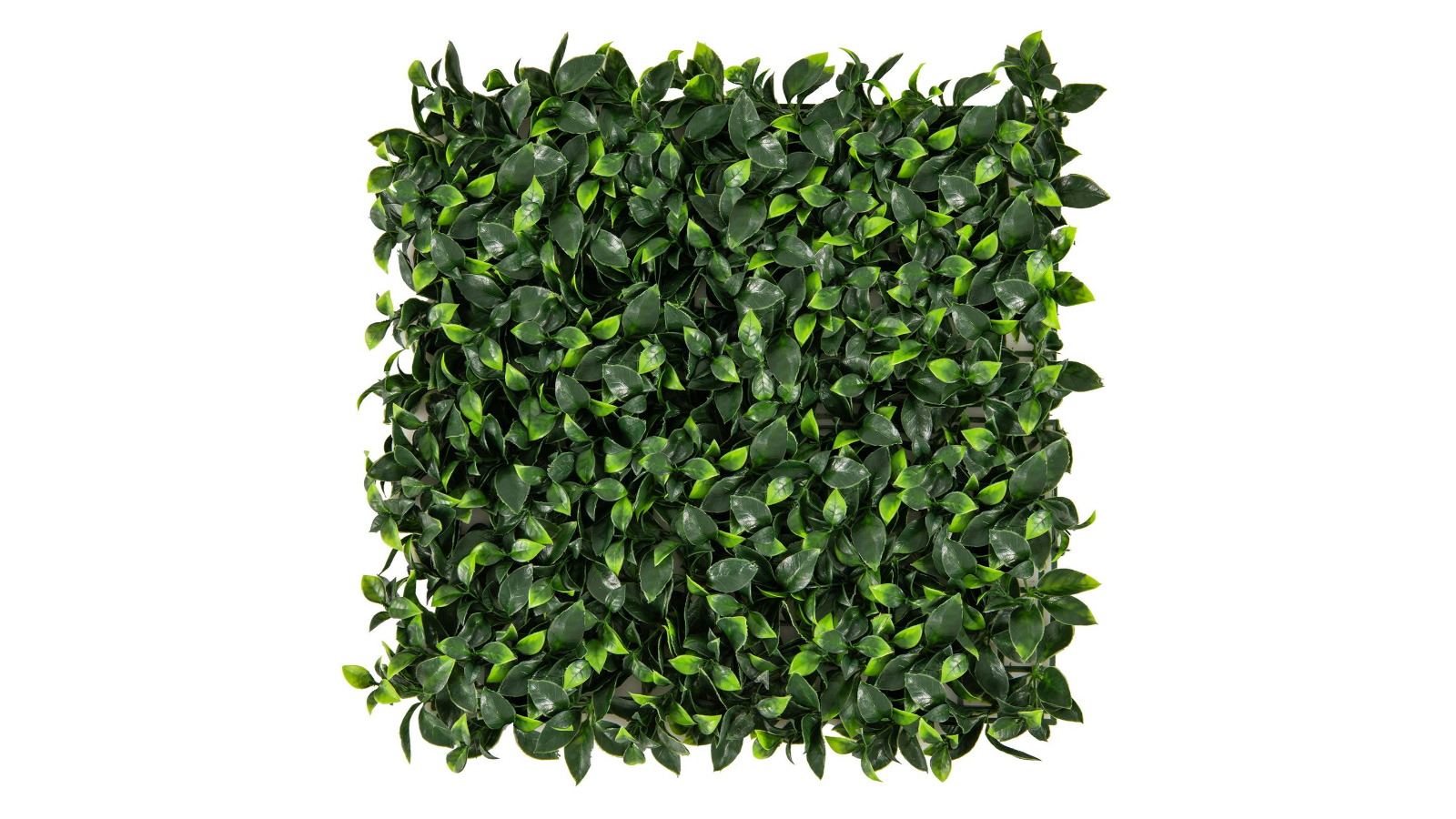Costway 12 Piece 50 x 50cm Artificial Grass Wall Panels Topiary Gardenia Shrub - Green
