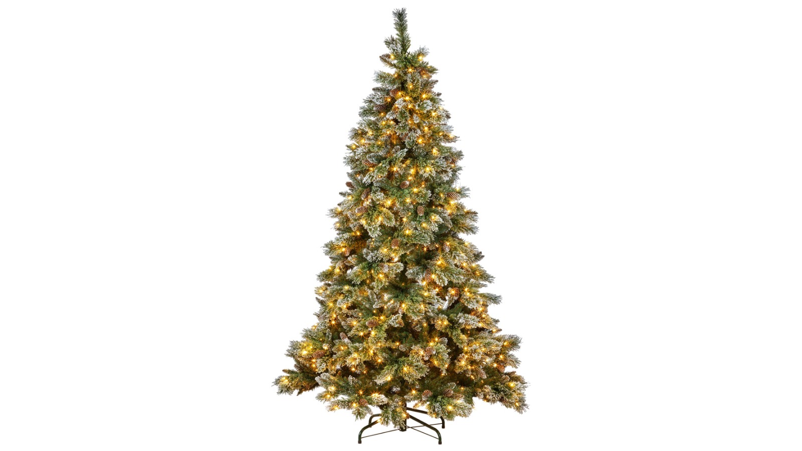 Christabelle Premium 7.5ft Christmas Tree with Lights - Cashmere