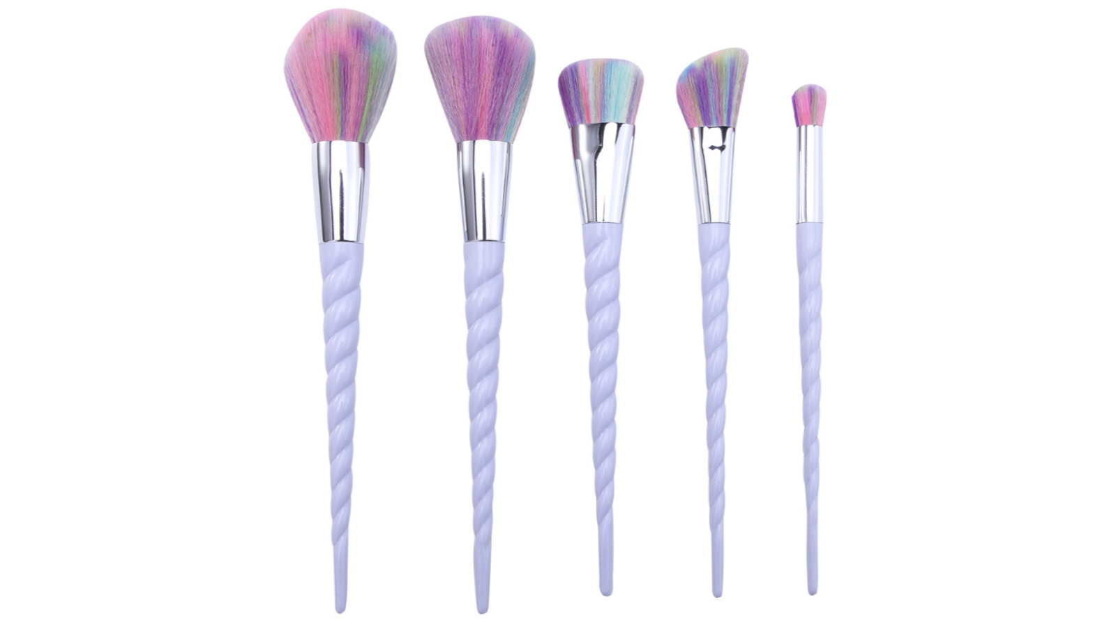 TODO Travel Brush Professional Fiber Makeup Brush Set - 7 Piece