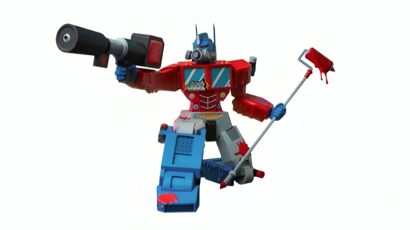Transformers Optimus Prime Designer Statue