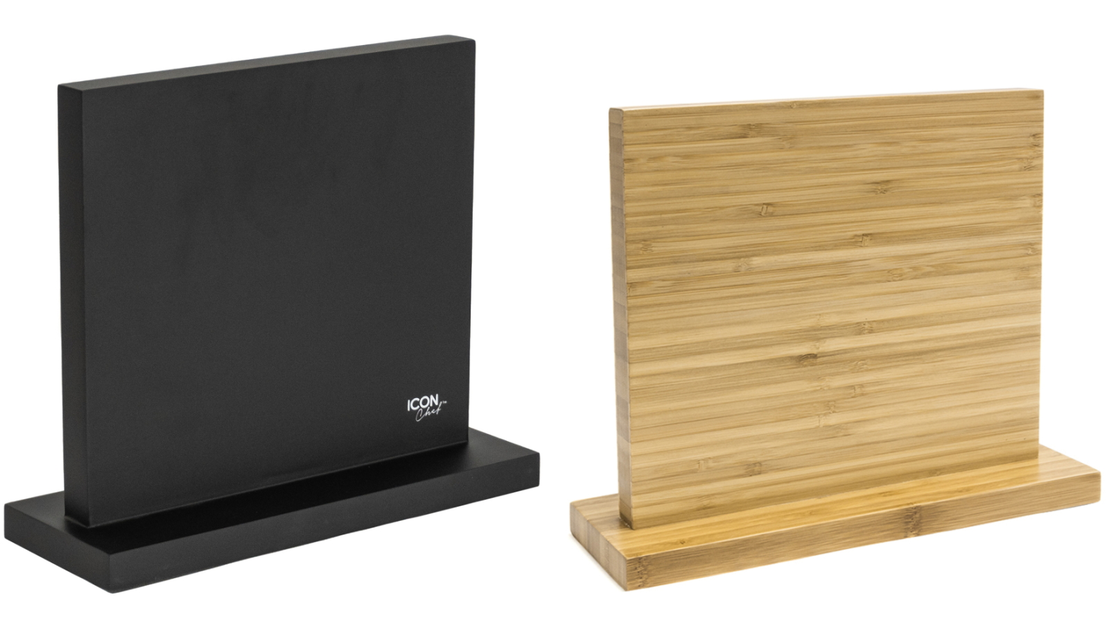 Icon Chef Magnetic Knife Block Duo
