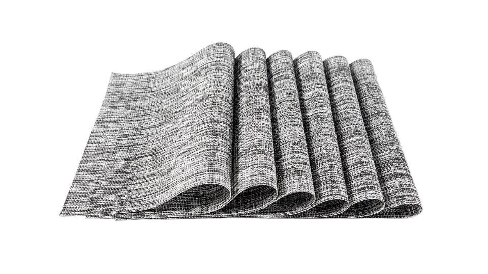 Icon Chef Set of 6 Table Placemat - Mist Grey