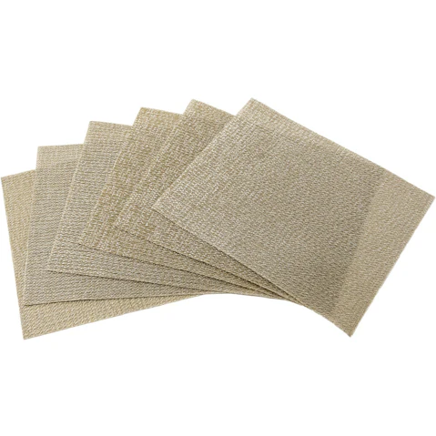 Icon Chef Set of 6 Plate Mat - Champagne