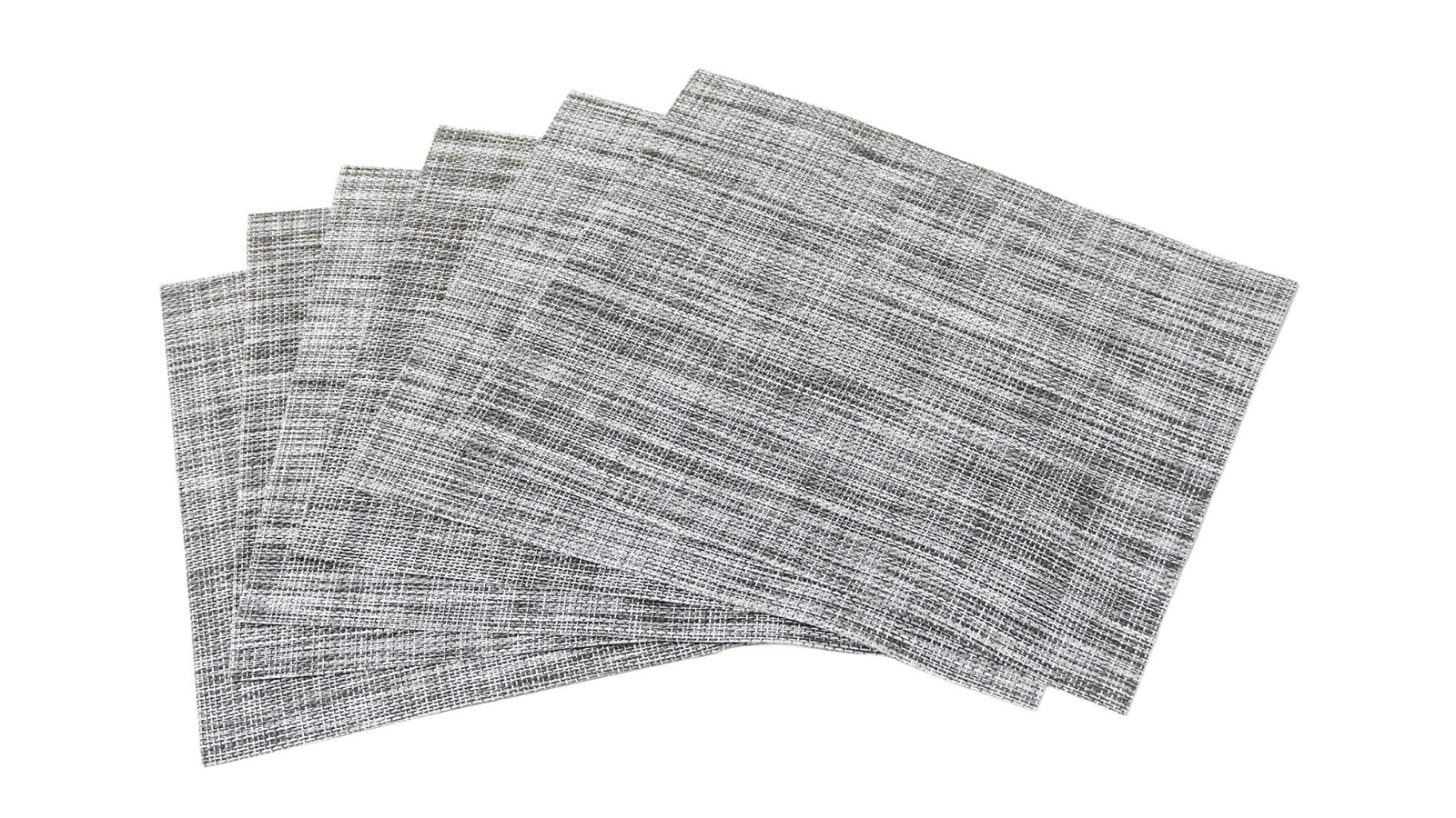 Icon Chef Set of 6 Plate Mat - Mist Grey