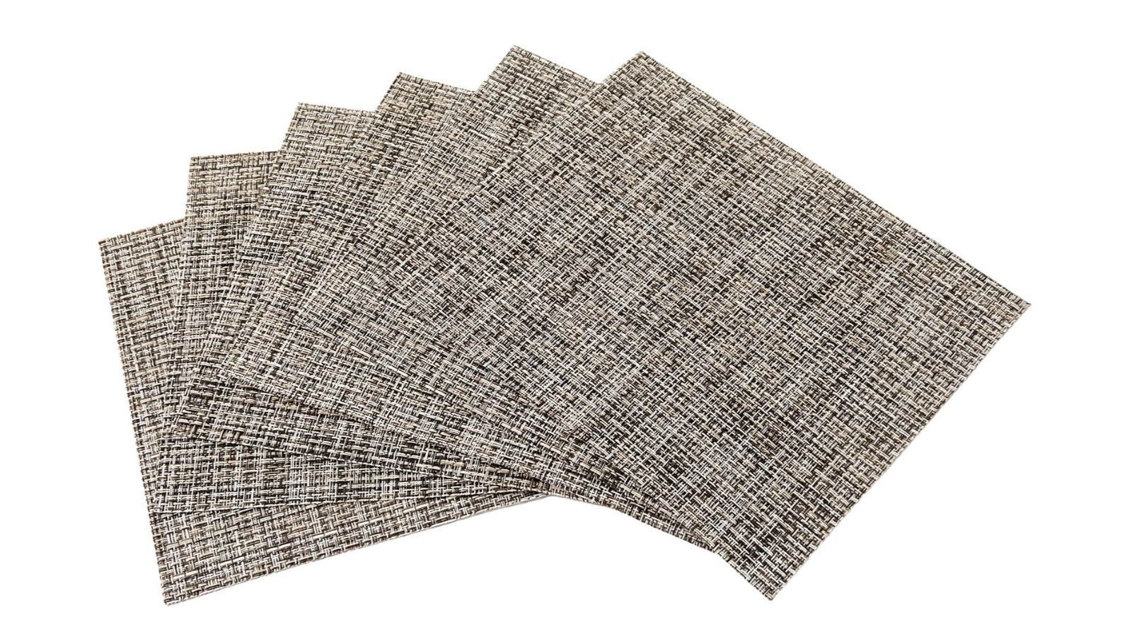 Icon Chef Set of 6 Tweed Earth Plate Mat