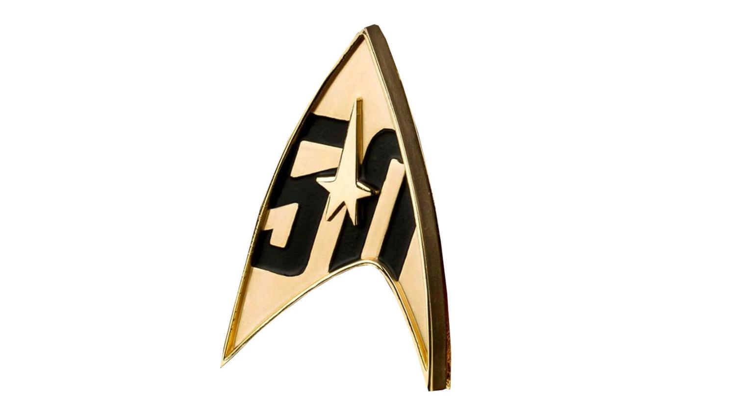 Star Trek 50th Anniversary Badge
