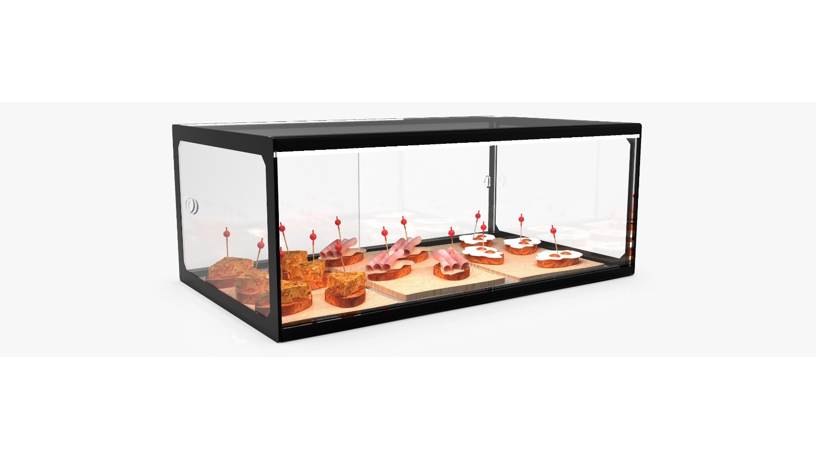 Sayl ADS0025 Single Tier Ambient Display - 55.5cm