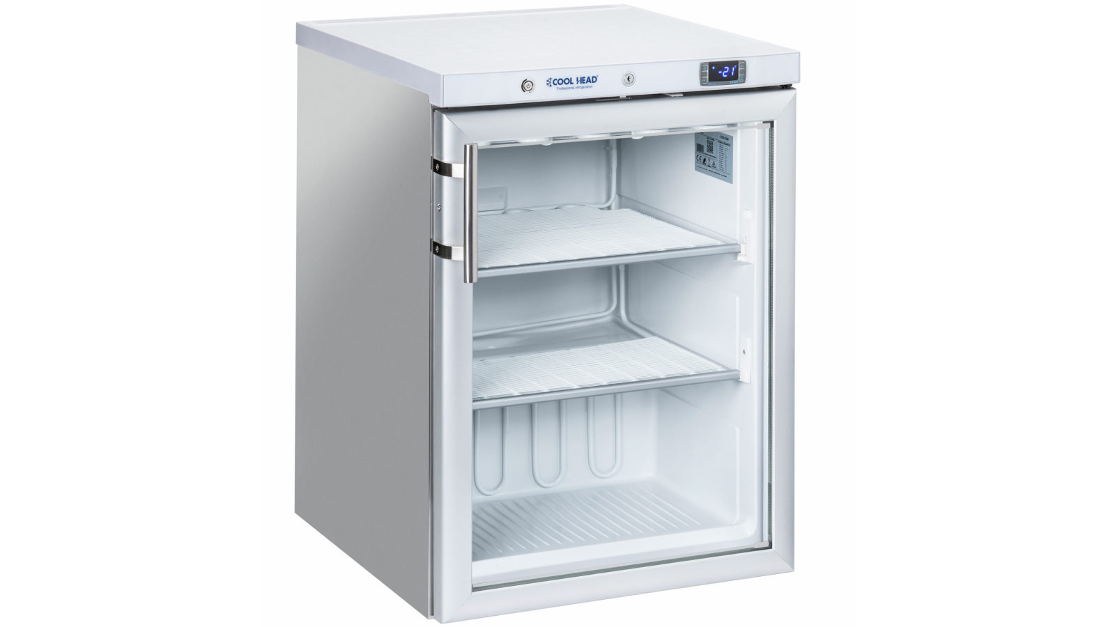 Anvil FBFG2204 170L Undercounter Glass Door Freezer