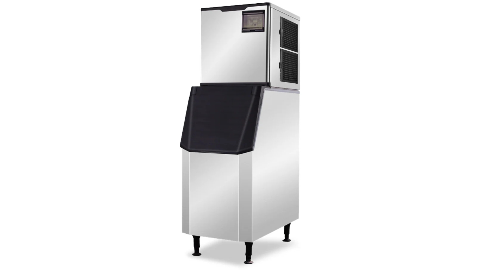 AG ICE159 Free-Standing Modular Ice Machine with 160kg/24hr Cube Production