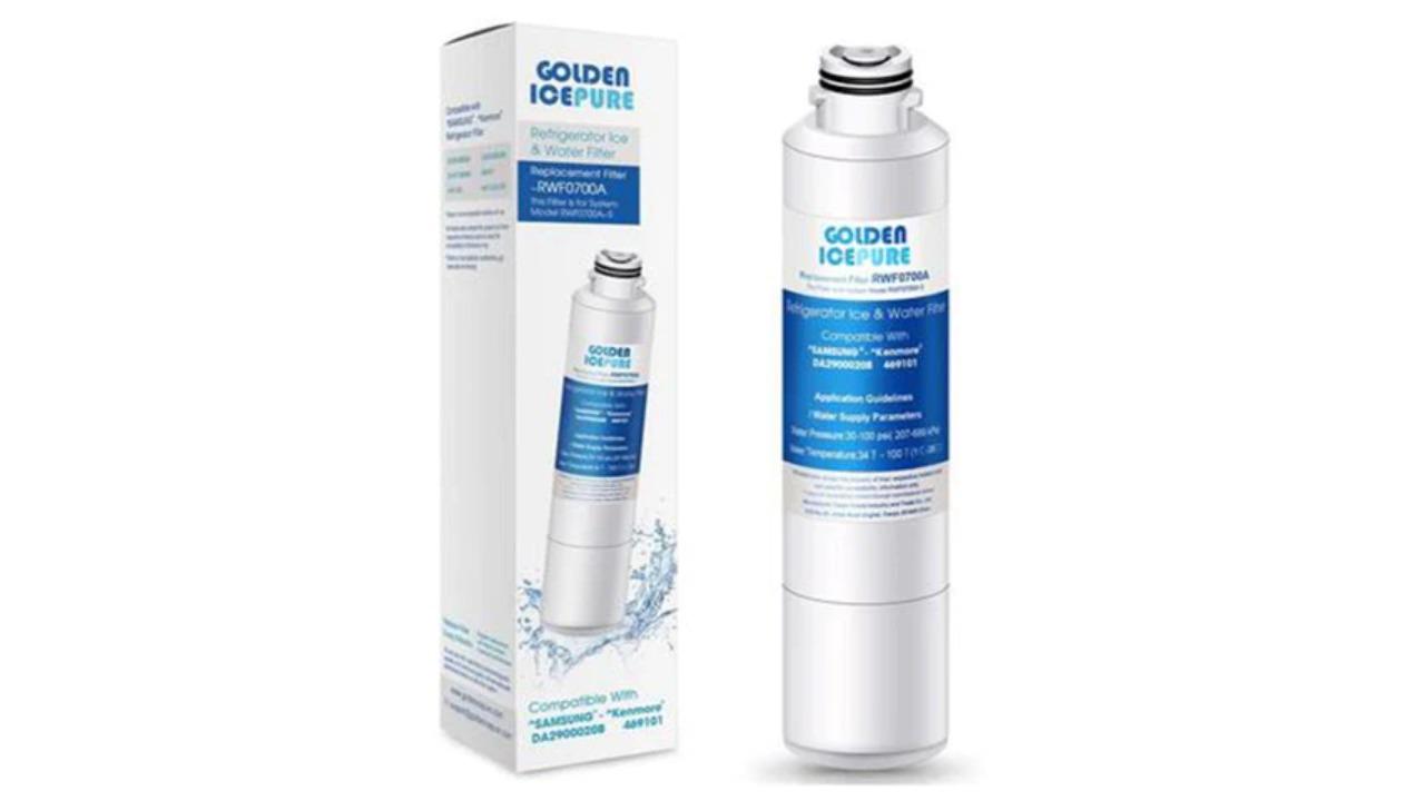 Golden Icepure Fridge Water Filter Cartridge Rfc0700A Samsung Da9708006 ...