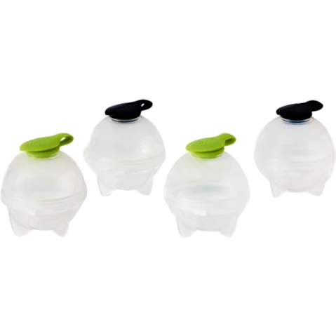 Prepara Set of 4 Ice Balls Gift Box - Green/Black