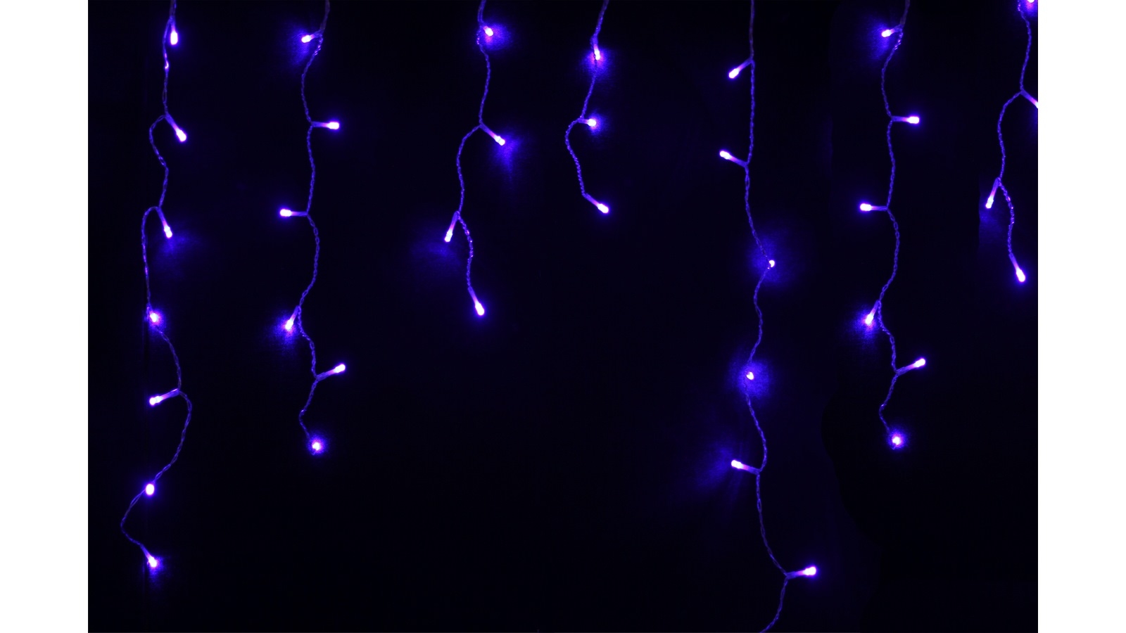 Lexi Lighting 500 LED Connectable Blue Icicle Light