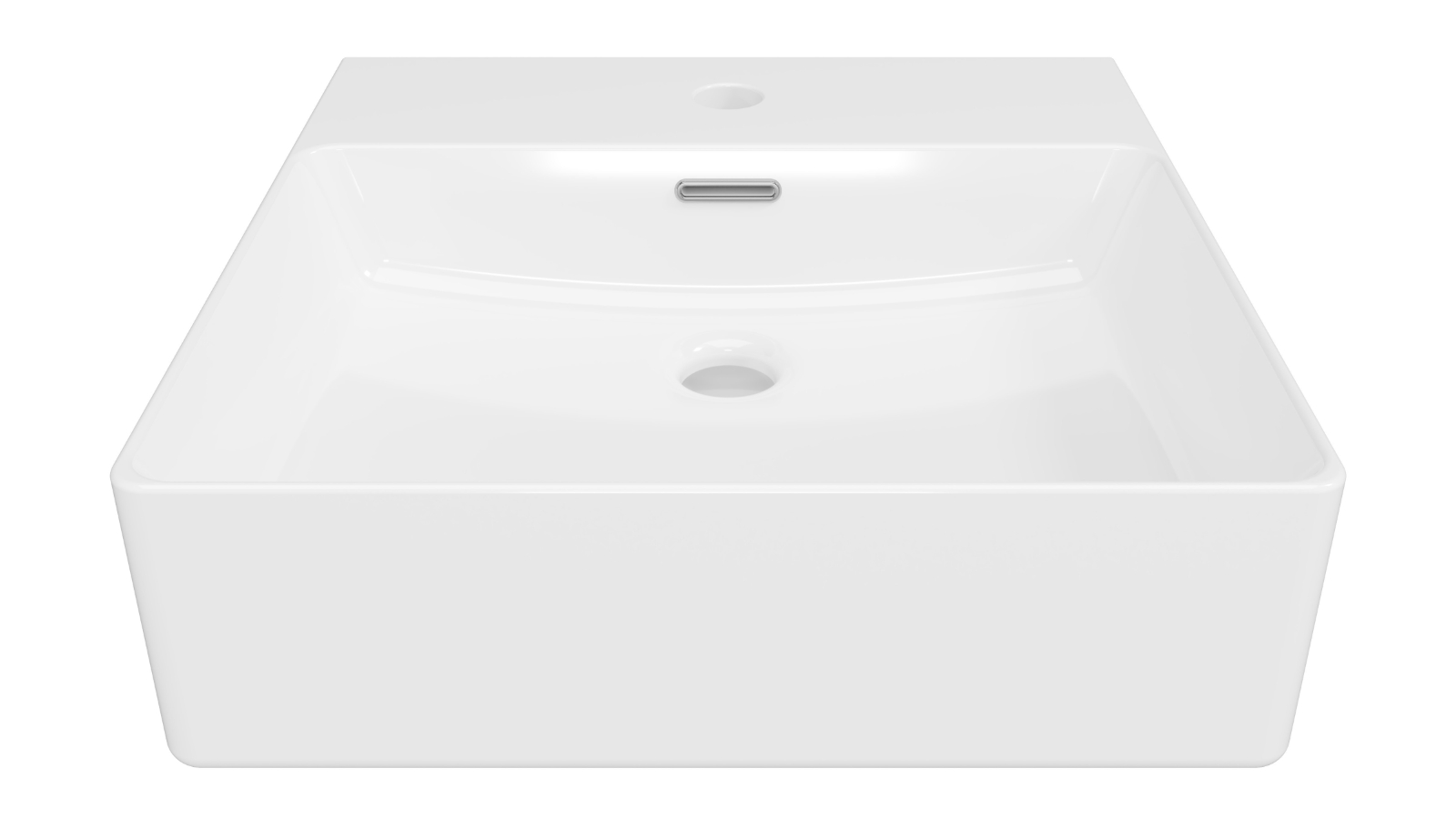 Timberline Iconic 420mm Above Counter Basin - Gloss White