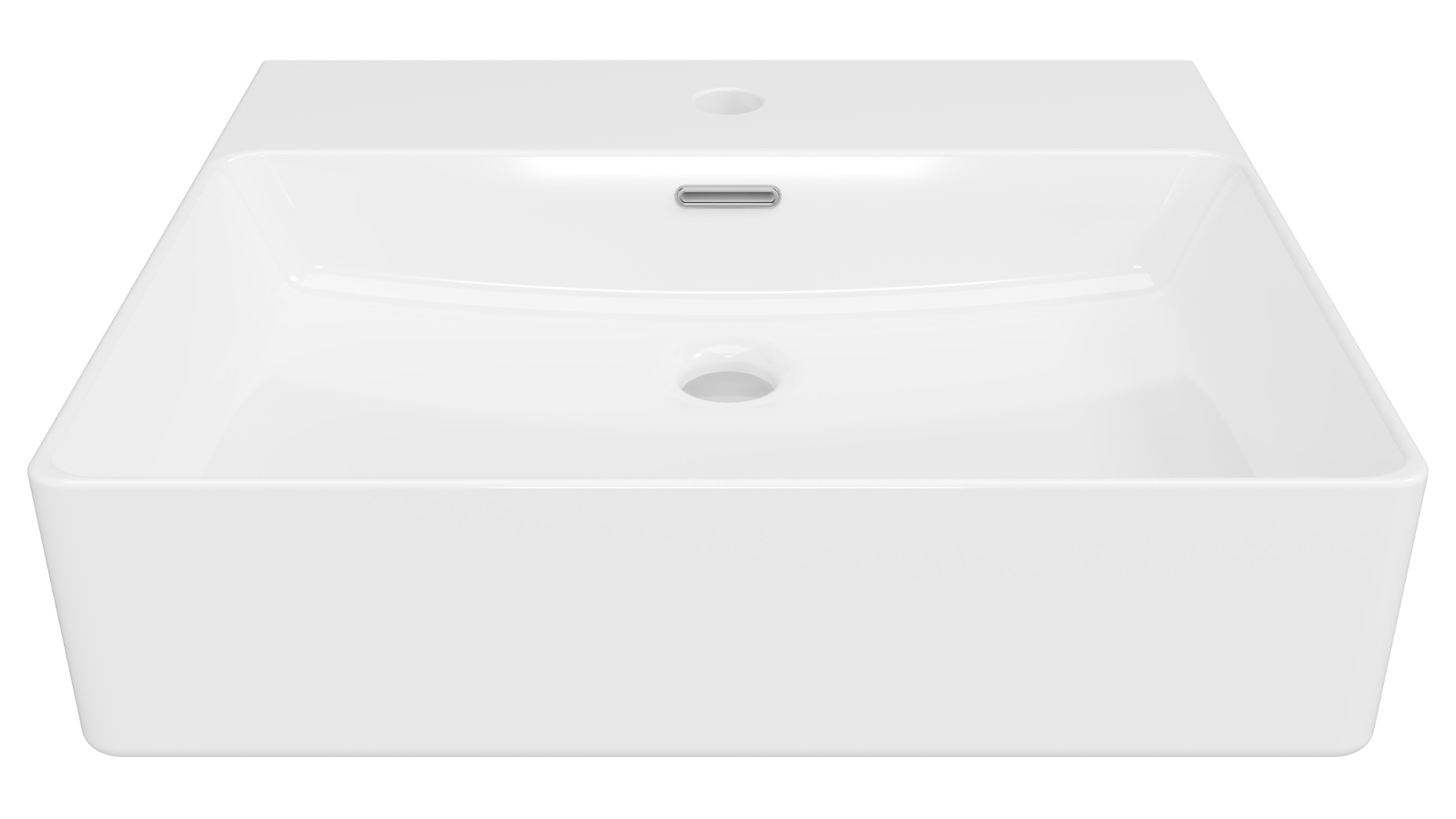 Timberline Iconic 500mm Above Counter Basin - Gloss White