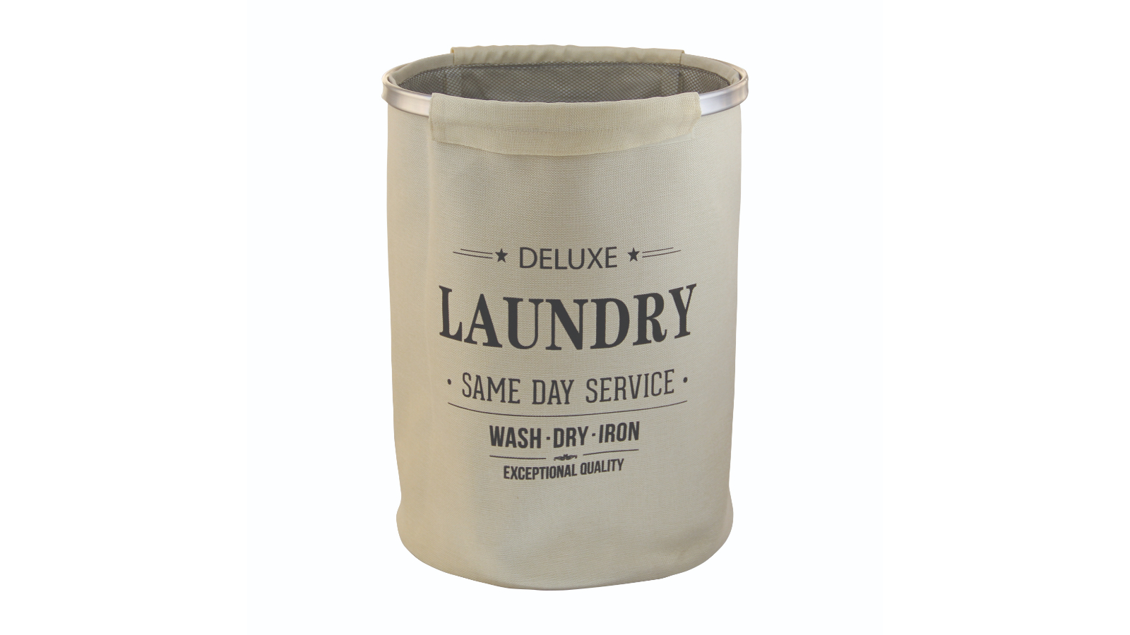Urban Line Capri Round Laundry Hamper - Natural