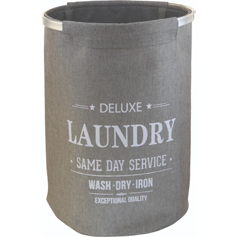 Urban Line Capri Round Laundry Hamper - Coal