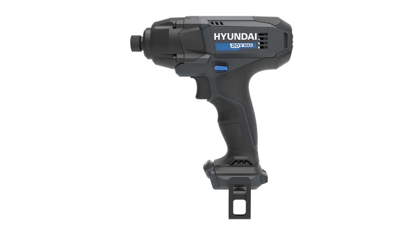 Hyundai Power Brushed 20V Impact Driver - Skin Only | Harvey Norman