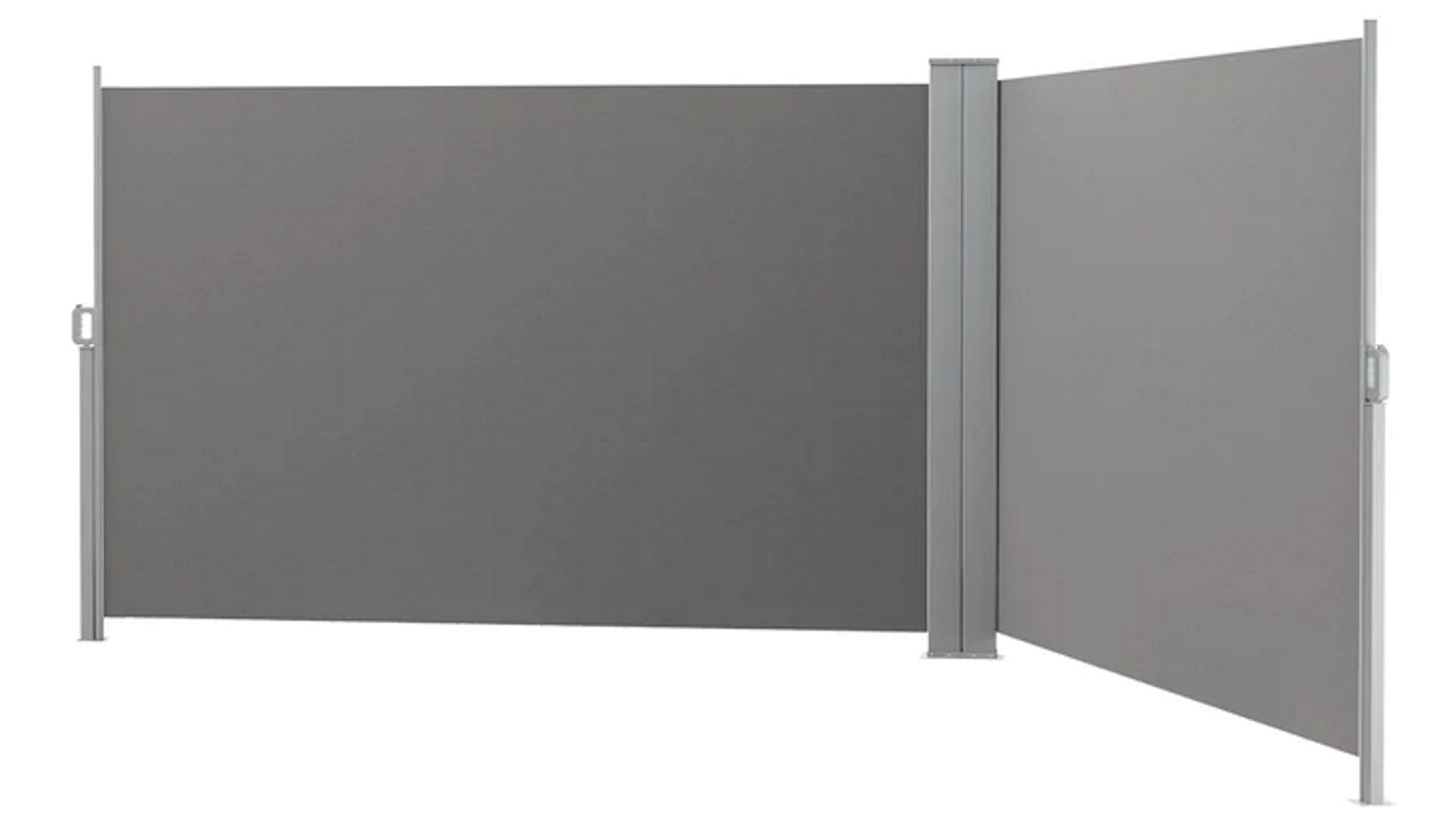 Instahut 1.8mx6m Side Awning Sun Shade Outdoor Blinds - Grey