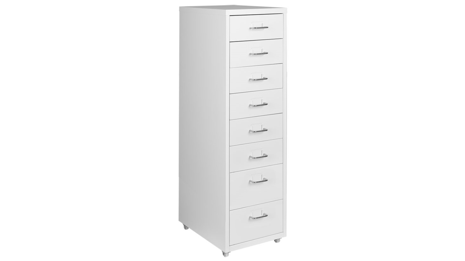 Levede 8Drawer Office Drawers White Harvey Norman