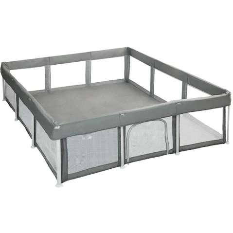 BoPeep Grey Foldable Baby Playpen