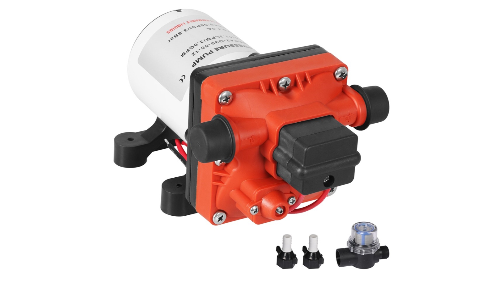 Waterpomp SucceBuy 12V 17PSI Mistpomp FL-30 Hoge Druk Verstuiver