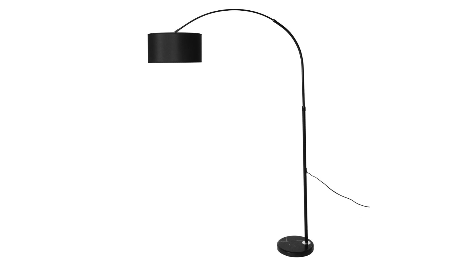 Modern LED Lamp Adjustable Light Base - Black